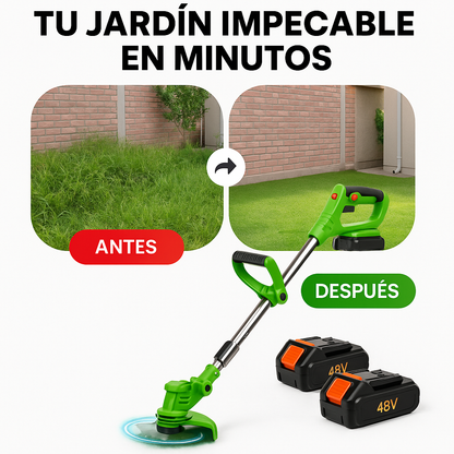 Cortadora Inalámbrica Recargable TurboBlade + 2 Baterías 48V de Regalo [ÚLTIMAS UNIDADES]