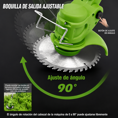 Cortadora Inalámbrica Recargable TurboBlade + 2 Baterías 48V de Regalo [ÚLTIMAS UNIDADES]