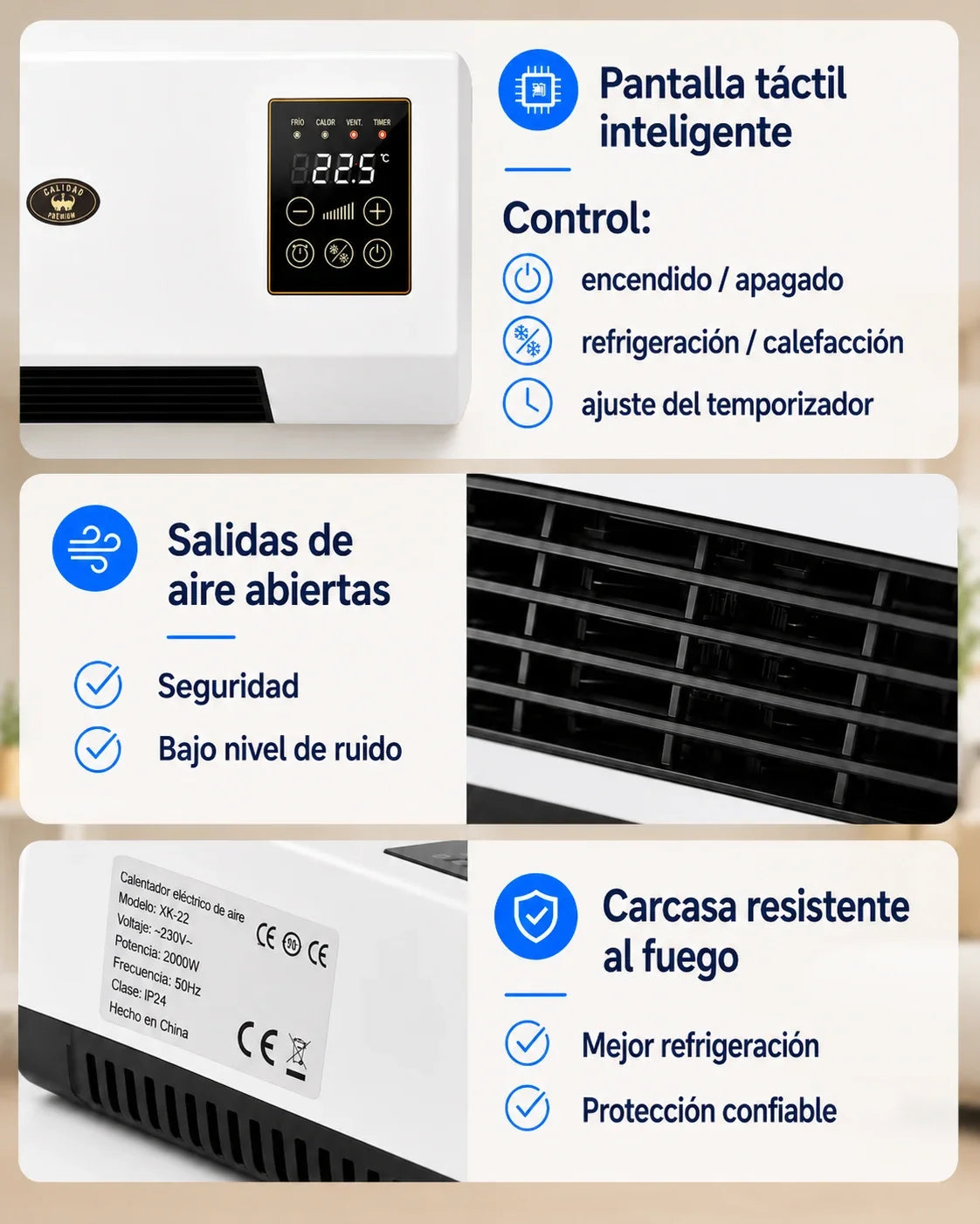 ClimaFlow aire acondicionado 2 en 1