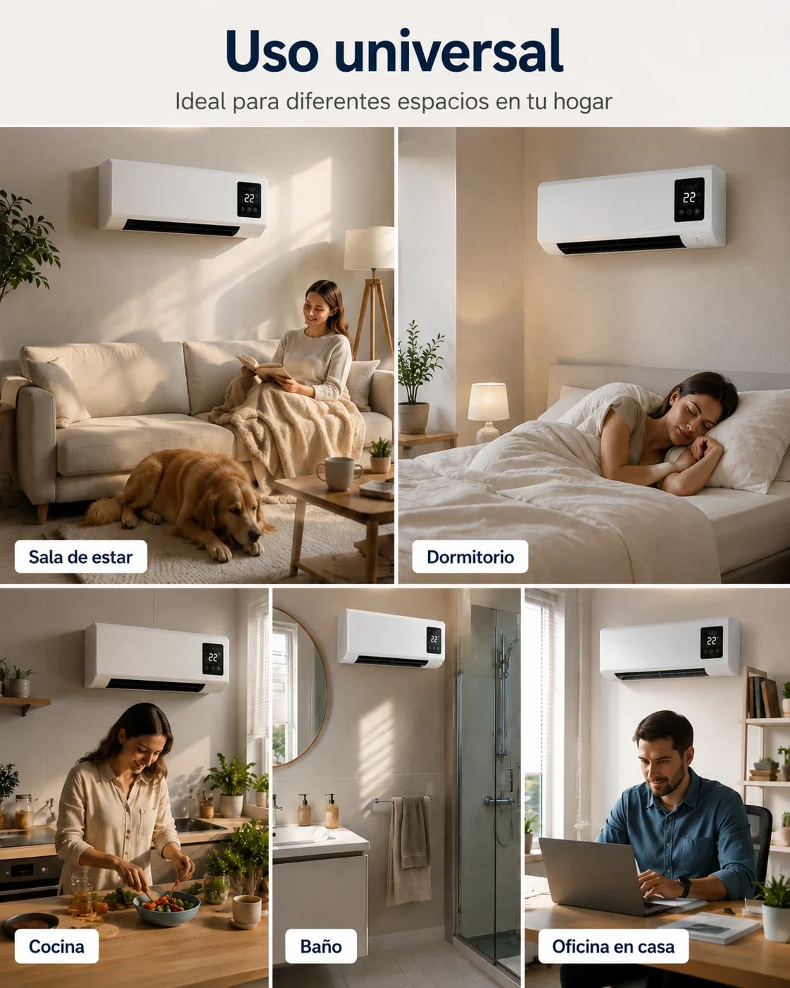 ClimaFlow aire acondicionado 2 en 1