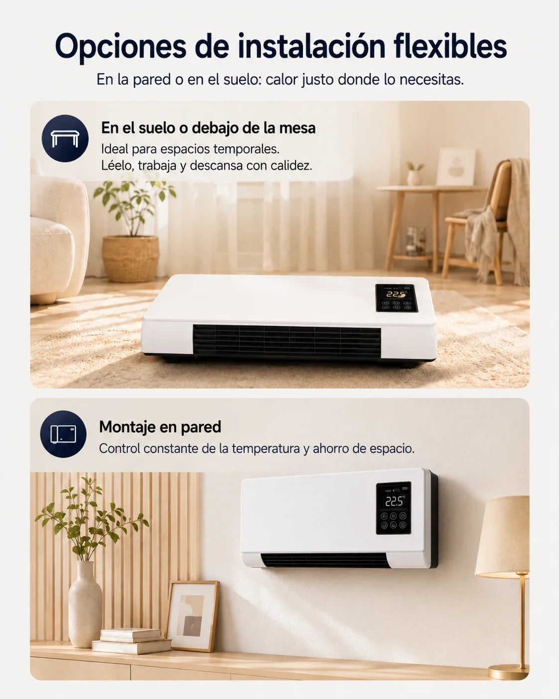 ClimaFlow aire acondicionado 2 en 1
