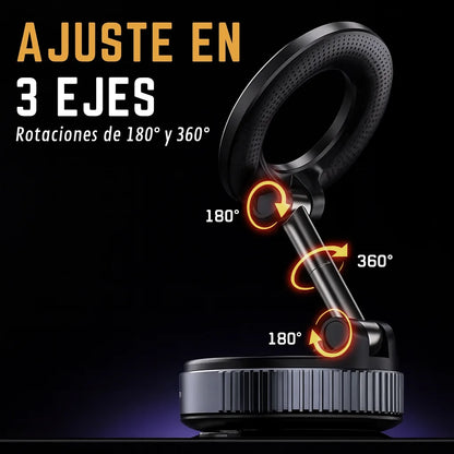 Ajuste en 3 ejes: rotaciones de 180° y 360°