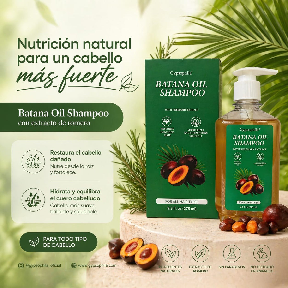 Shampoo Batana Oil
