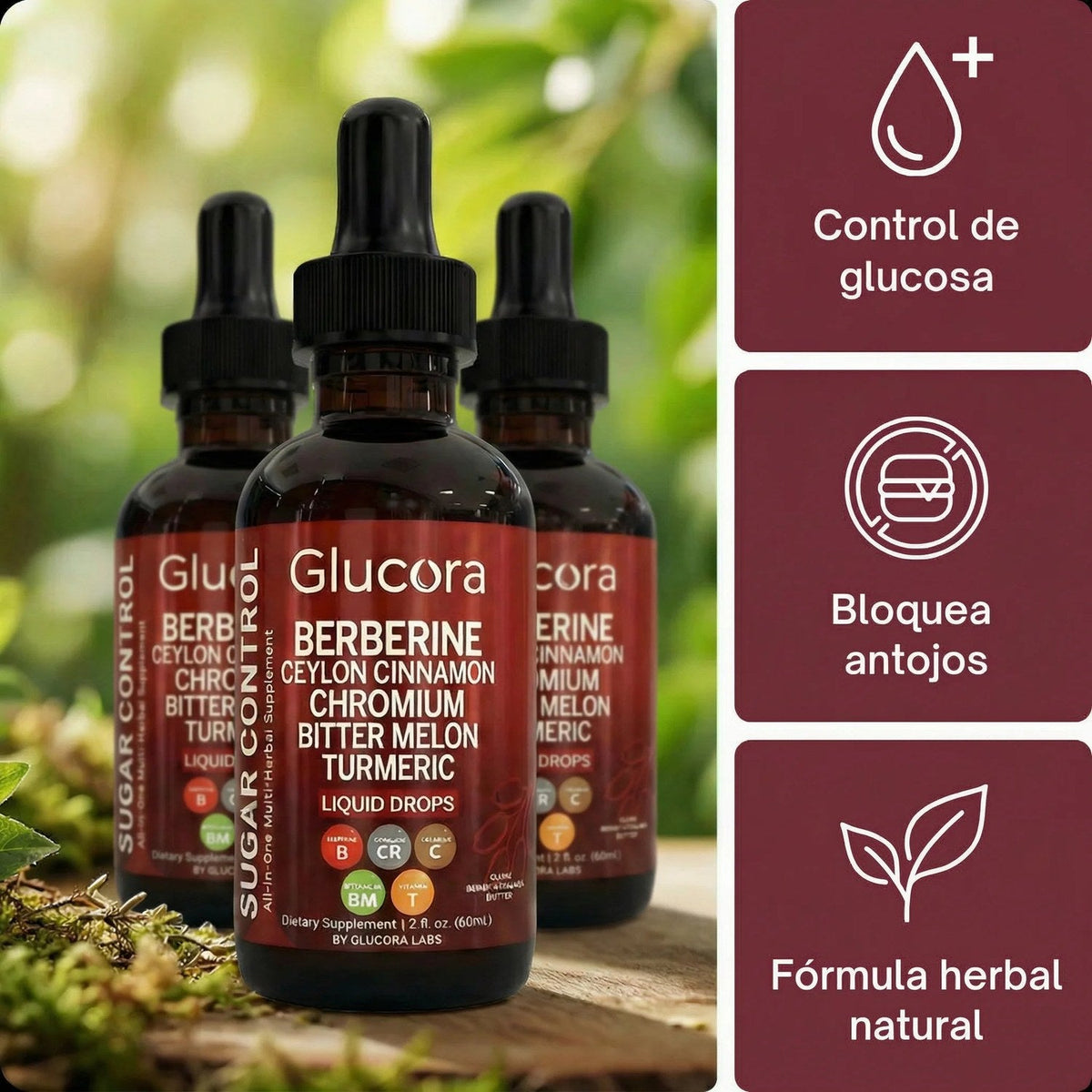 Glucora™ - Adiós Picos, Recupera el control de tu azúcar