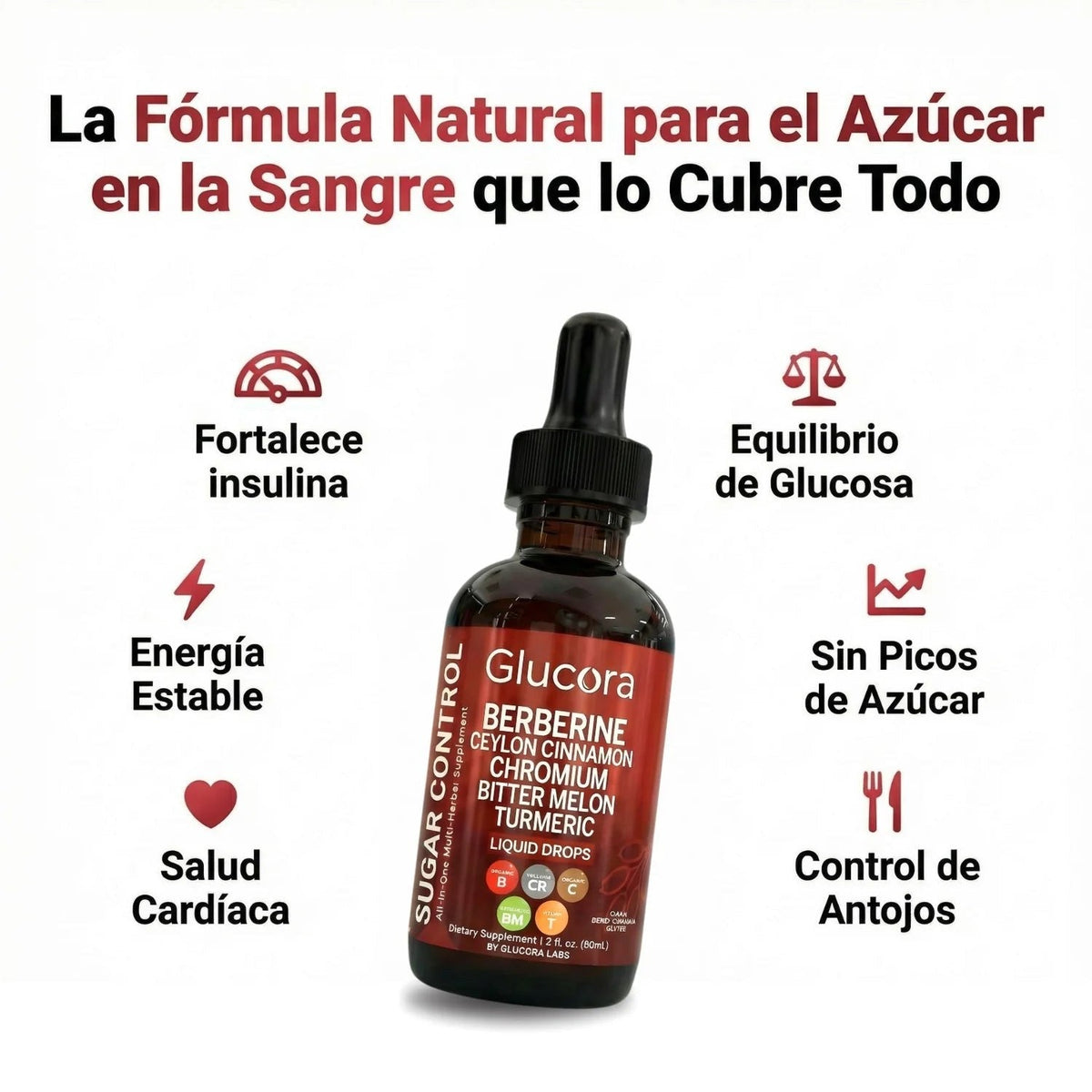 Glucora™ - Adiós Picos, Recupera el control de tu azúcar