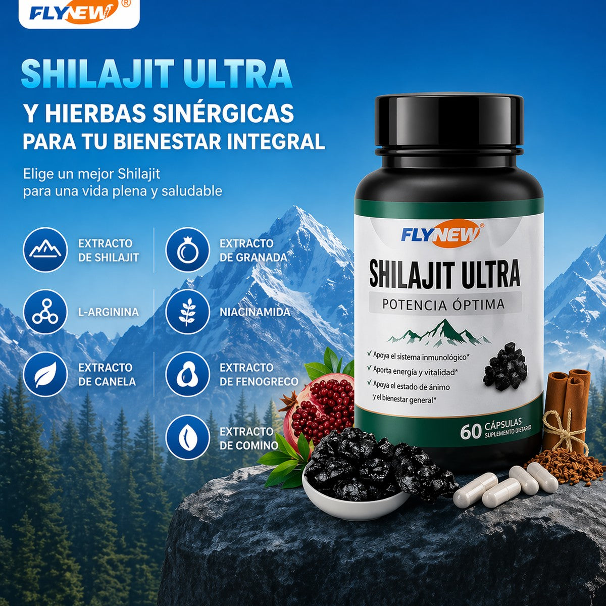 Shilajit Ultra Fly New x60
