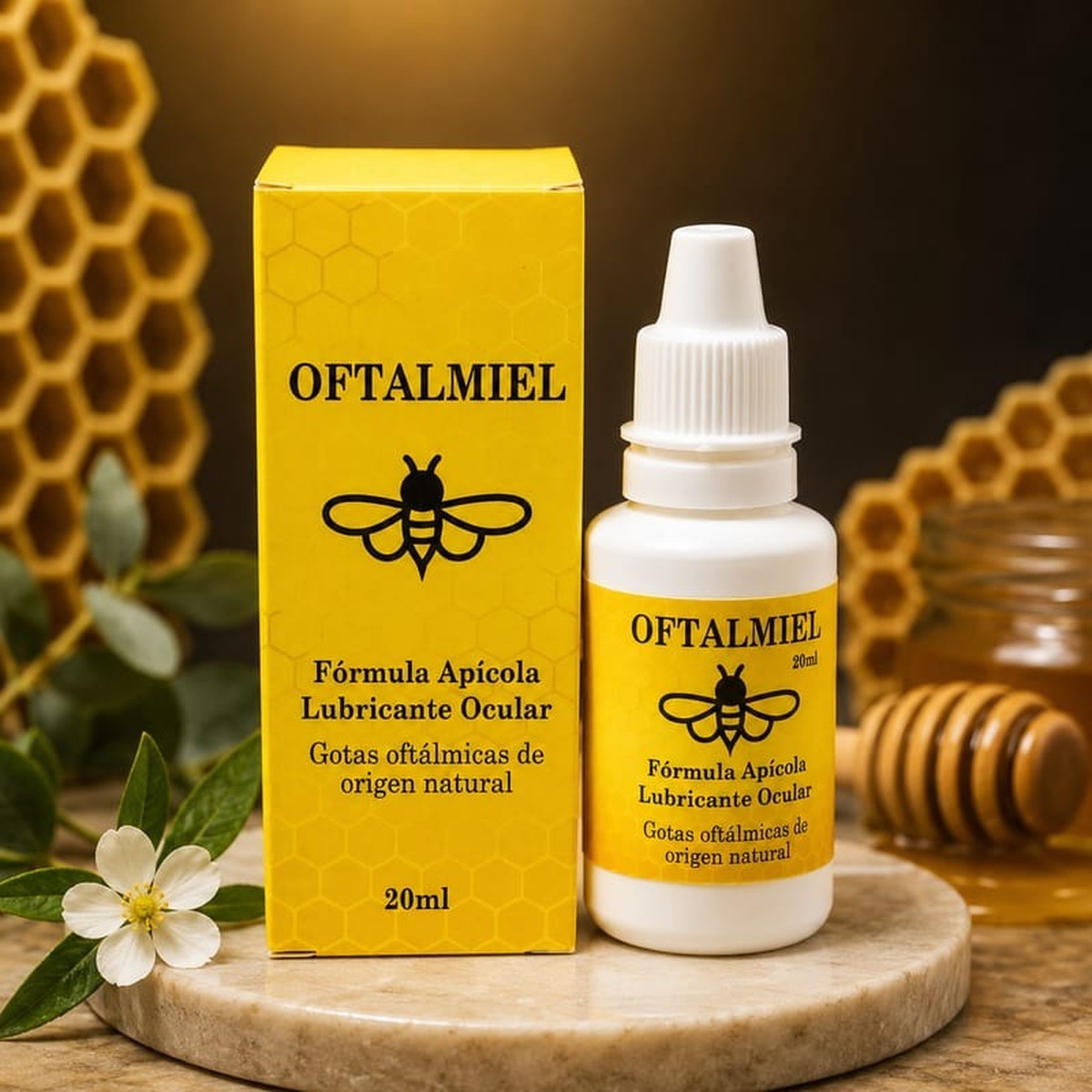 Gotas Oftalmiel™ lubricante ocular 20 ml