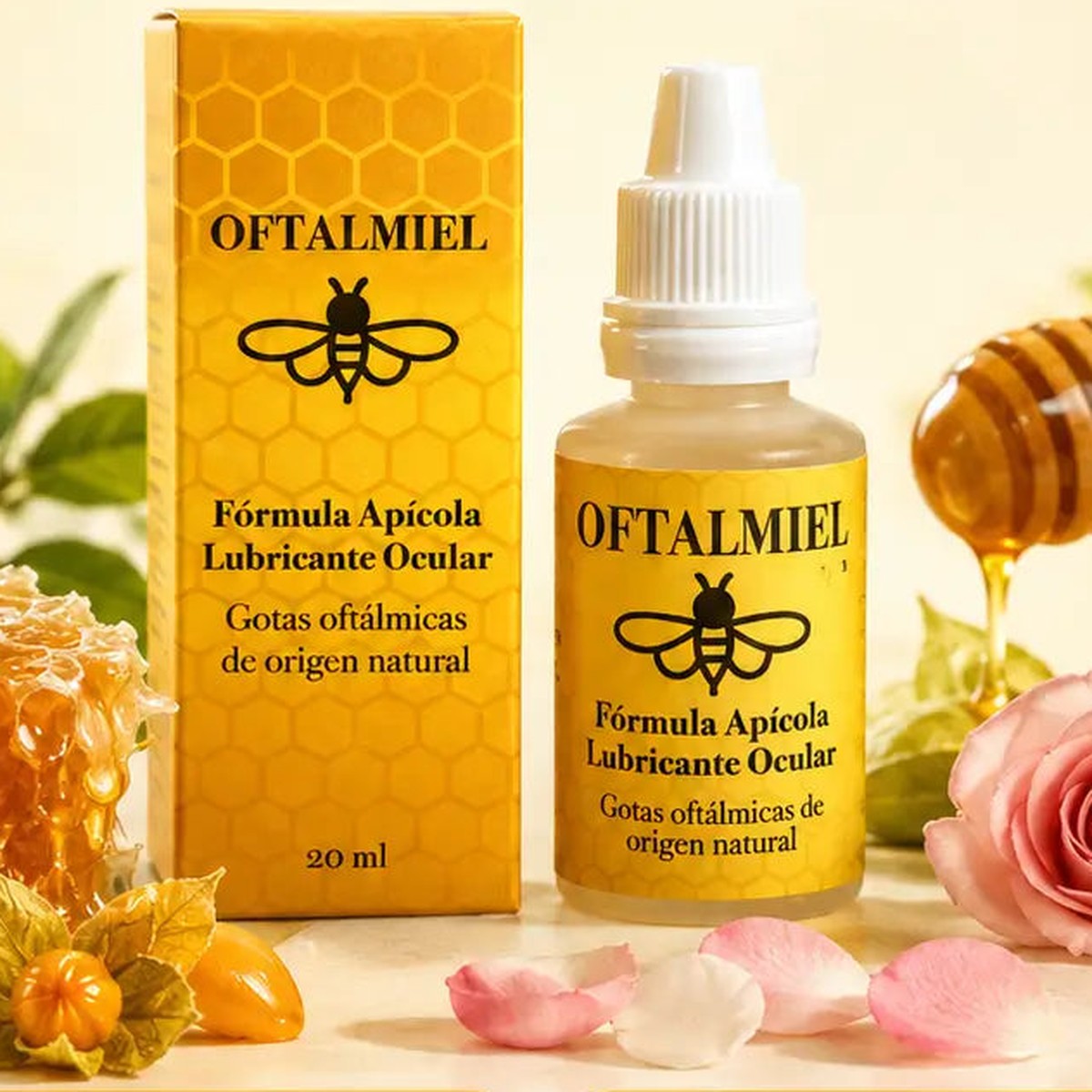 Gotas Oftalmiel™ lubricante ocular 20 ml